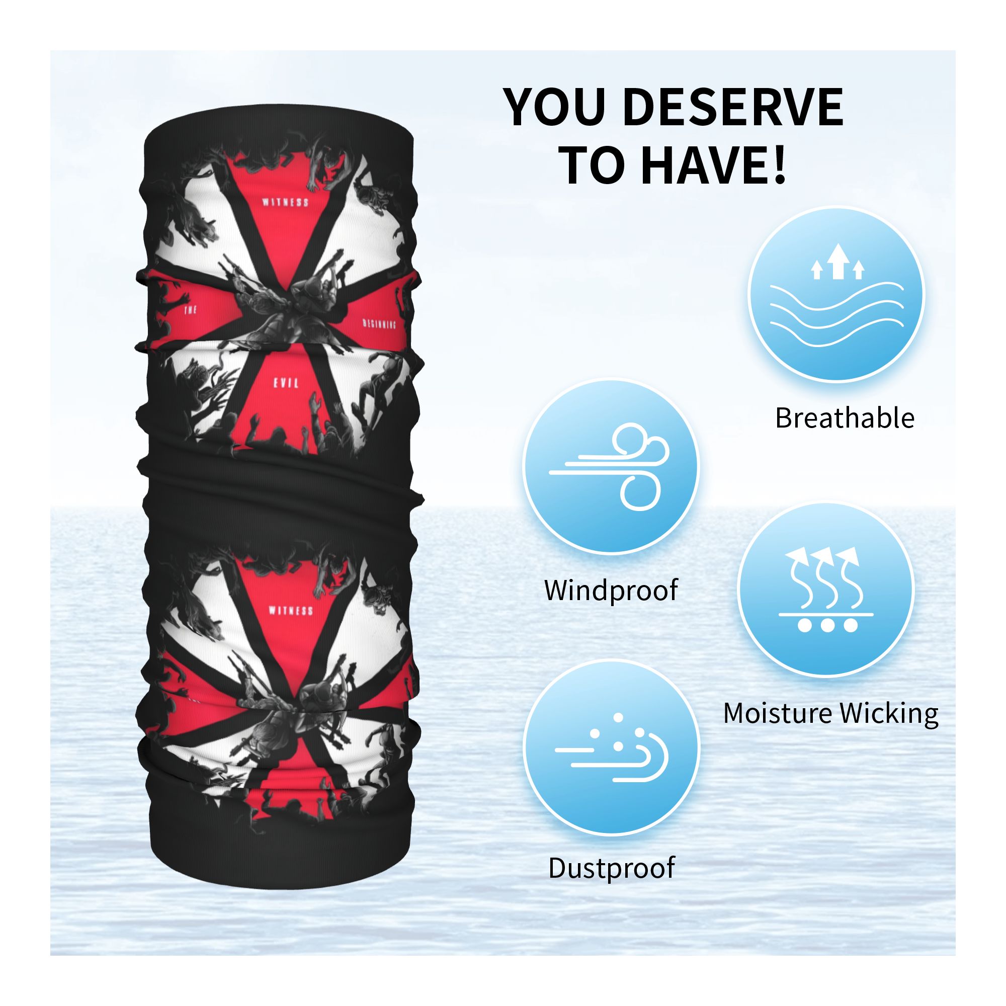 Umbrellas Corporations Residen - Neck Gaiter Face Cover 리뷰 및 가격