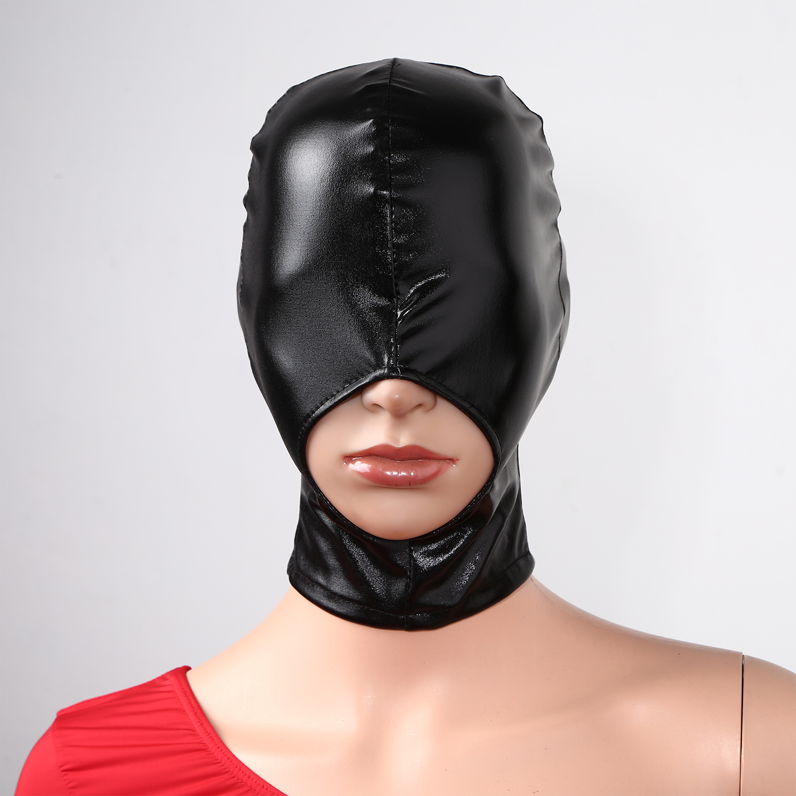 Adult Men Women Black Leather  - Black Face Mask Pack 리뷰 및 가격