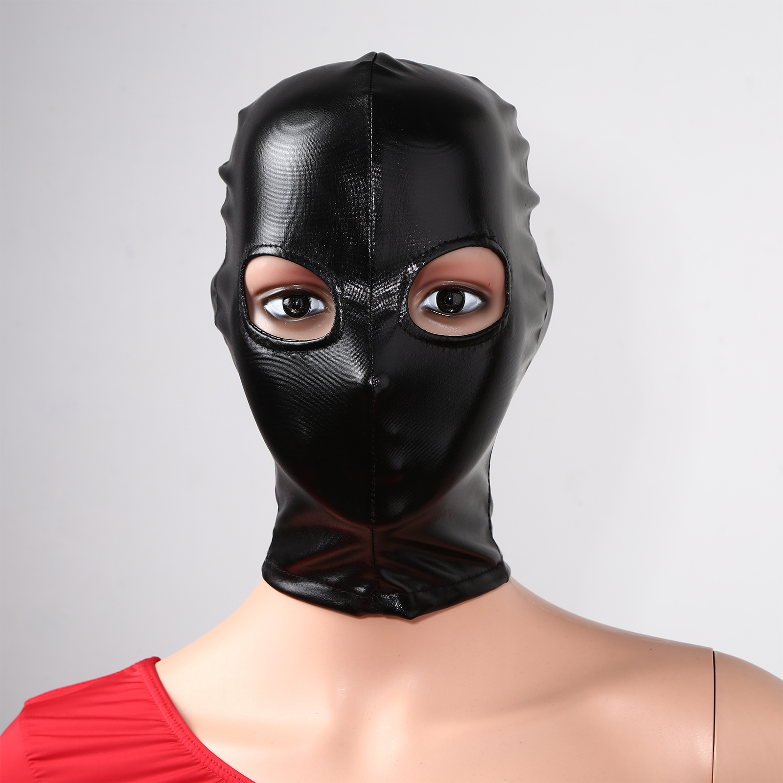 Adult Men Women Black Leather  - Black Face Mask Pack 리뷰 및 가격