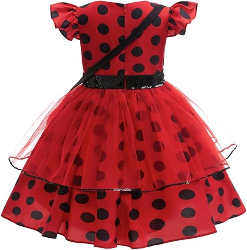 Girls Cosplay Costume Polka Do - Kids Face Mask 리뷰 및 가격