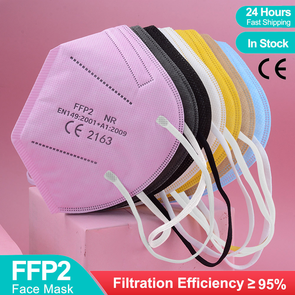 5Layer FFP2 Masks CE Approve K - Black Face Mask Pack 리뷰 및 가격