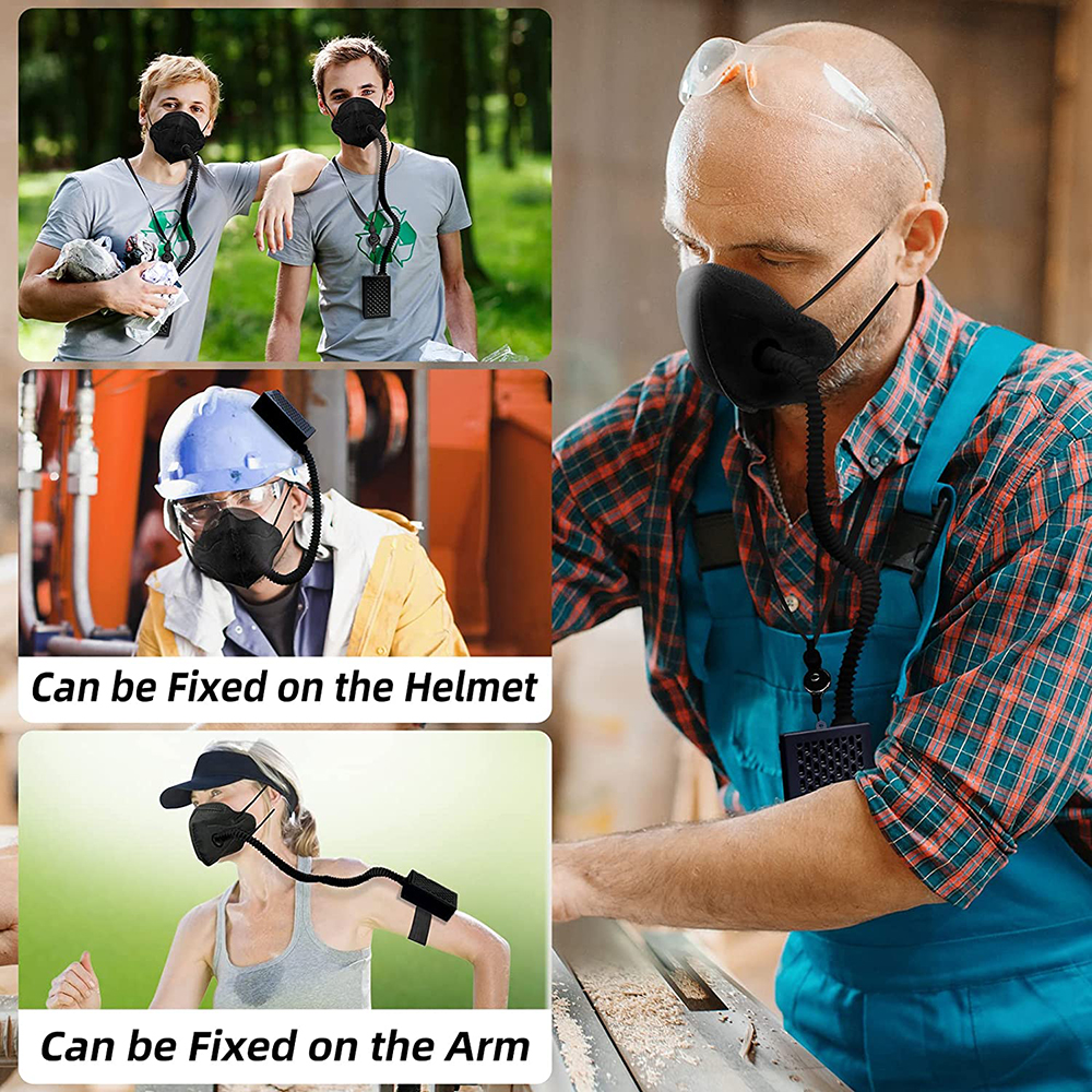 Electric KN95 Mask with Fan -  - Kn95 Respirator Mask 리뷰 및 가격