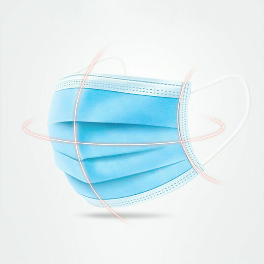 50piece Safe And Professional  - Disposable Mask Blue 리뷰 및 가격
