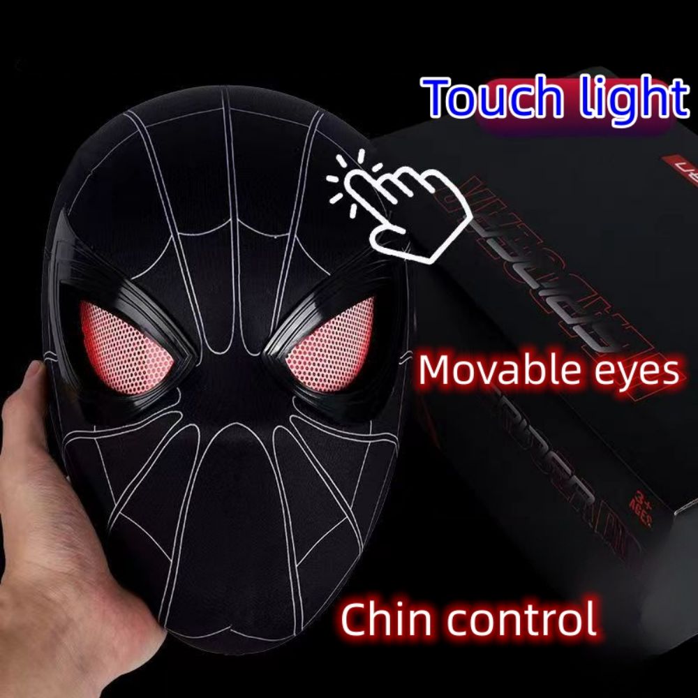 Movie Spidey Mask Eyes Glowing - Kids Face Mask 리뷰 및 가격