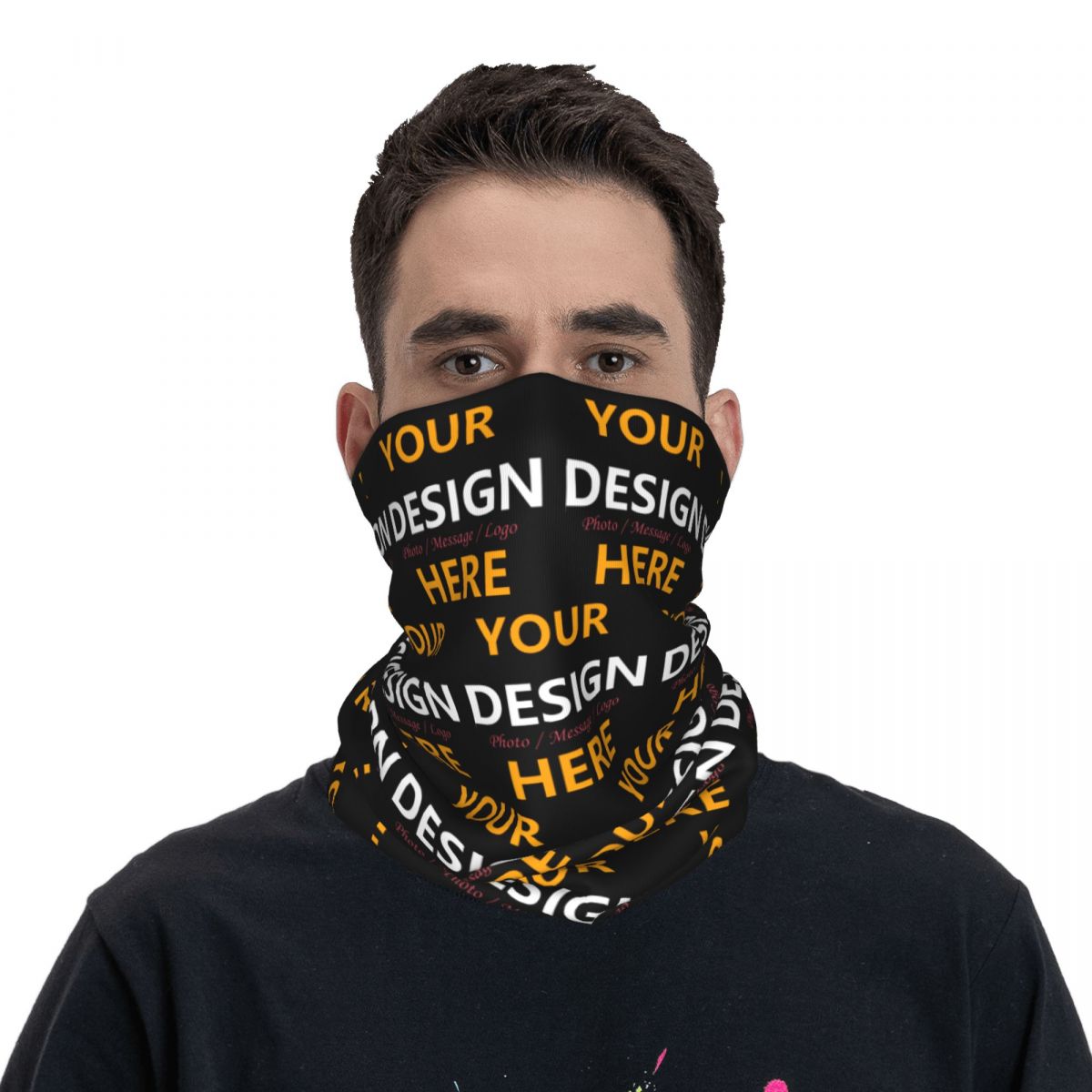 Custom Your Design Here Bandan - Neck Gaiter Face Cover 리뷰 및 가격