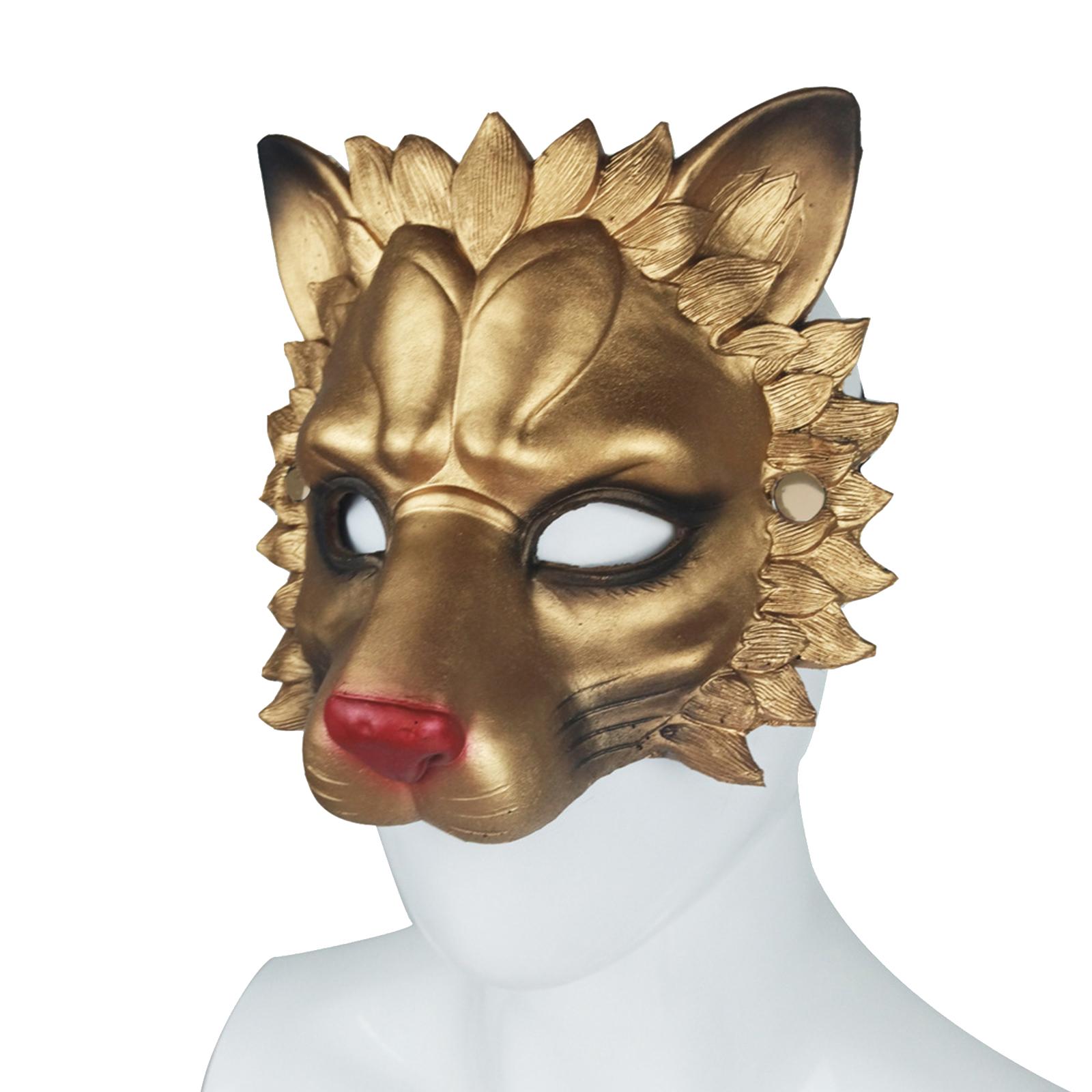 Lion Mask Half Face Decorative - Respirator Half Face 리뷰 및 가격