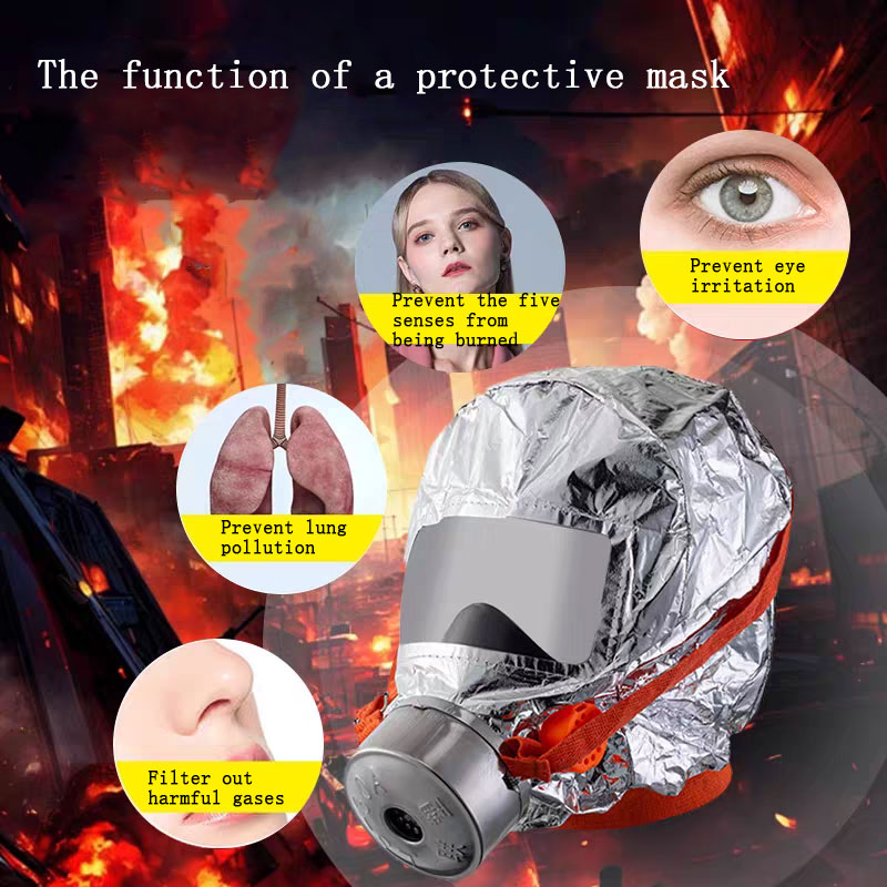 Mask Gas Filtering Self-rescue - Kn95 Respirator Mask 리뷰 및 가격