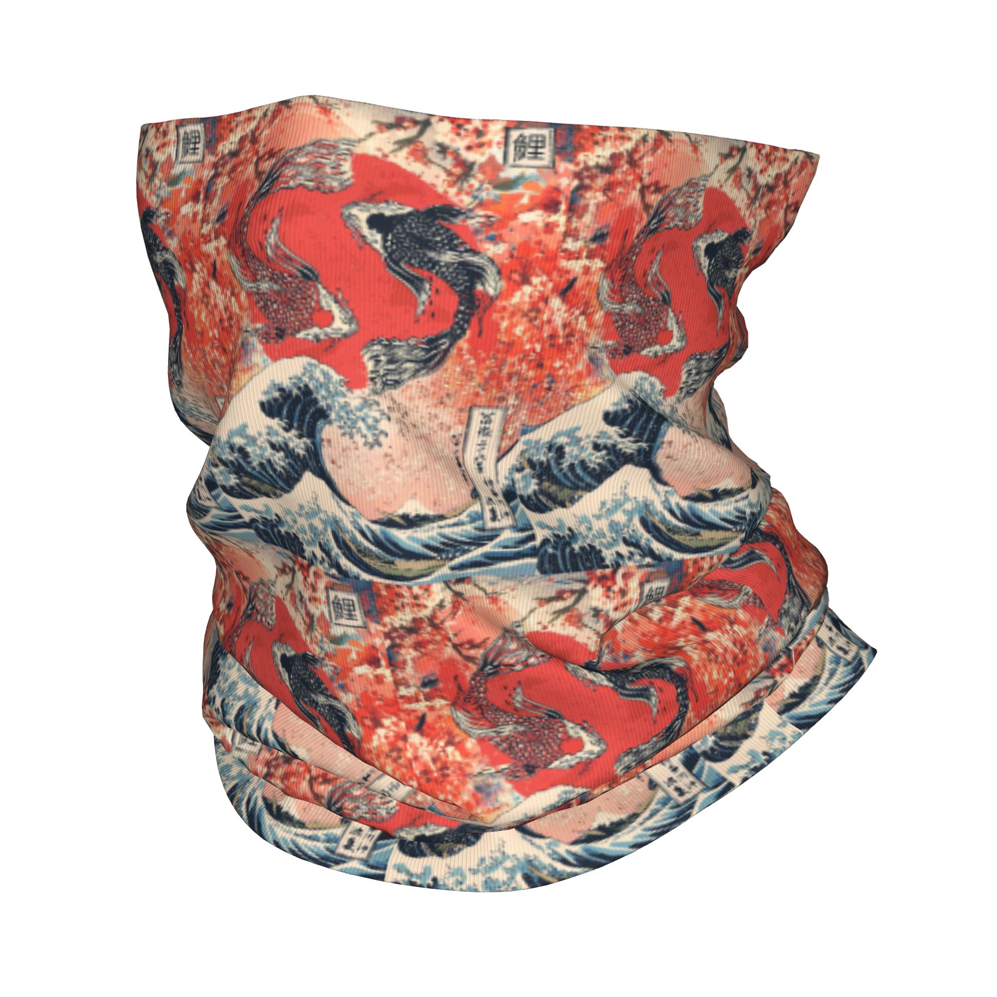 Koi Fish and Great Wave off Ka - Sports Mask Breathable 리뷰 및 가격