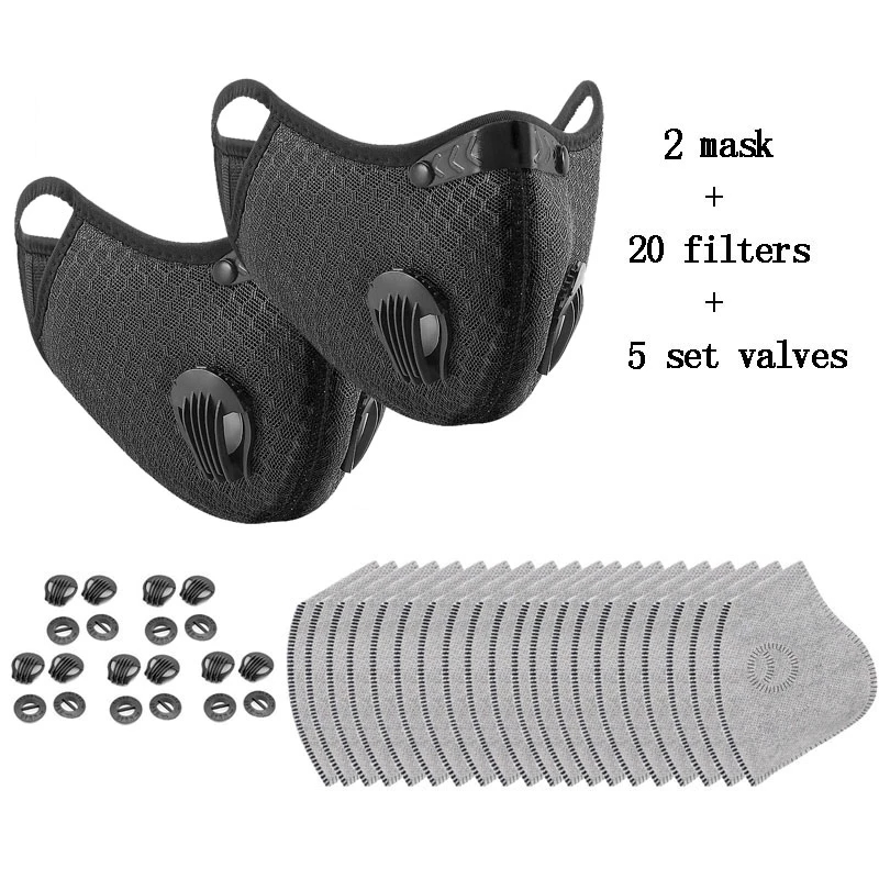 Cycling Face Mask with Filter  - Anti Pollution Mask 리뷰 및 가격