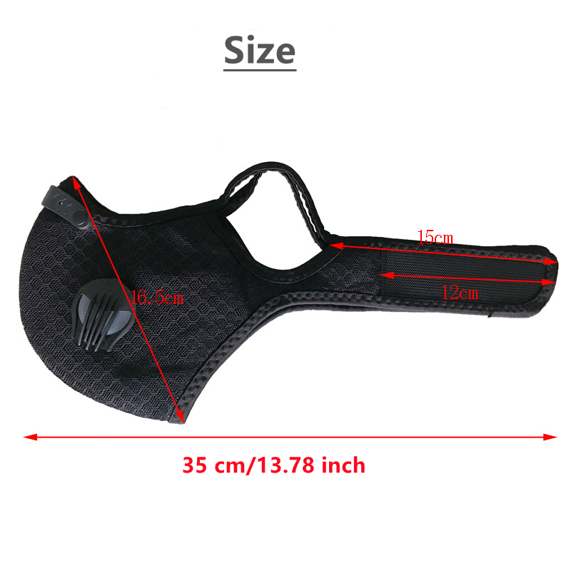 Cycling Face Mask with Filter  - Anti Pollution Mask 리뷰 및 가격
