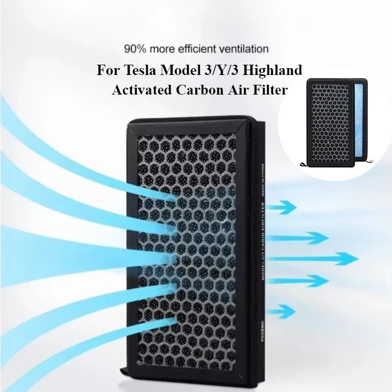 For Tesla Model 3/Y/3 Highland - Filter Replacement N95 리뷰 및 가격