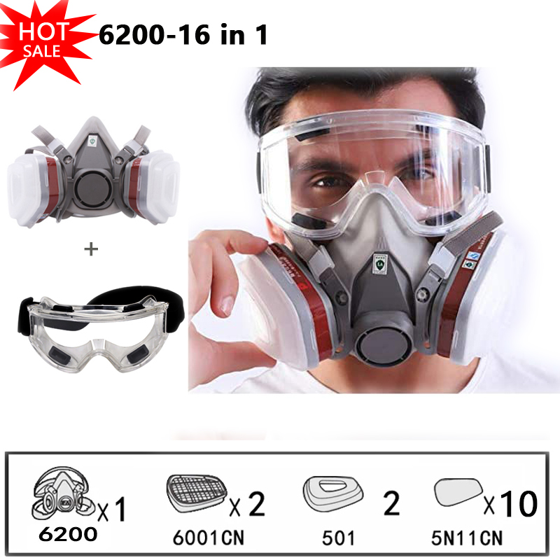 6200 Chemical Half Face Dustpr - Dust Mask Construction 리뷰 및 가격
