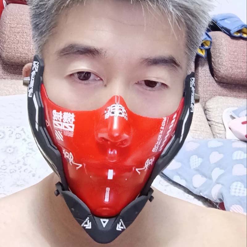 Cyber Punk Half Face Mask Mech - Respirator Half Face 리뷰 및 가격