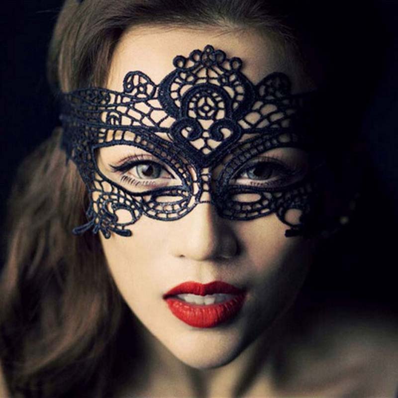 Sexy Women Lace Hollow Masquer - Respirator Half Face 리뷰 및 가격