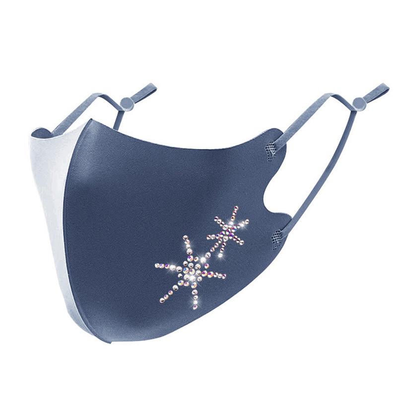 Women's Sparkling Rhinestone F - Cloth Face Mask Washable 리뷰 및 가격