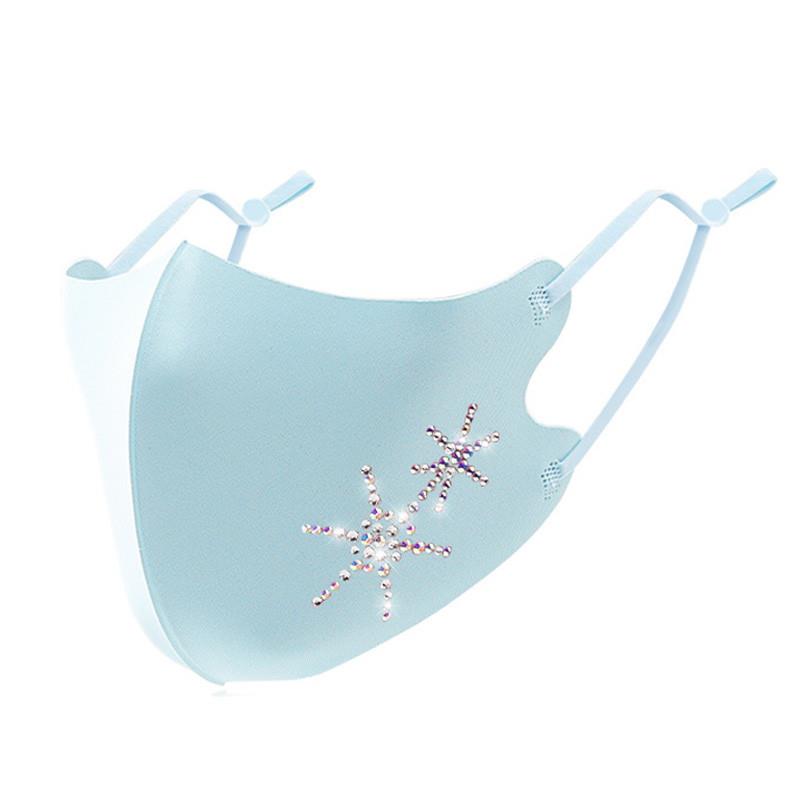 Women's Sparkling Rhinestone F - Cloth Face Mask Washable 리뷰 및 가격