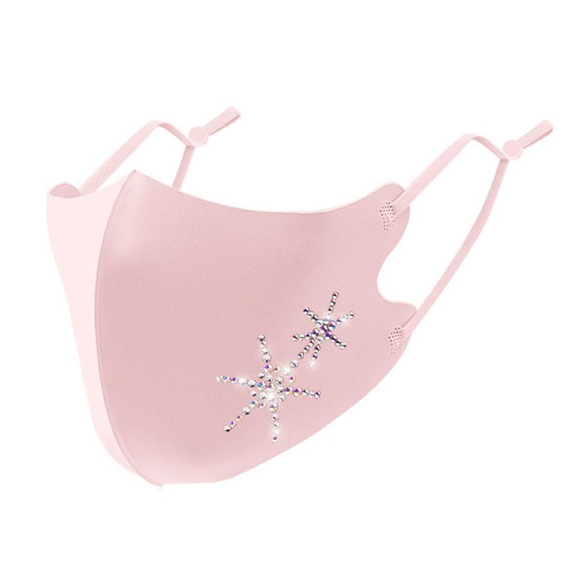 Women's Sparkling Rhinestone F - Cloth Face Mask Washable 리뷰 및 가격