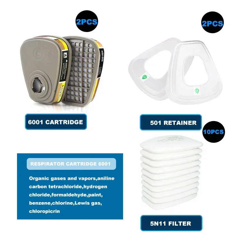 6001 6006 Respirator Cartridge - Dust Mask Construction 리뷰 및 가격