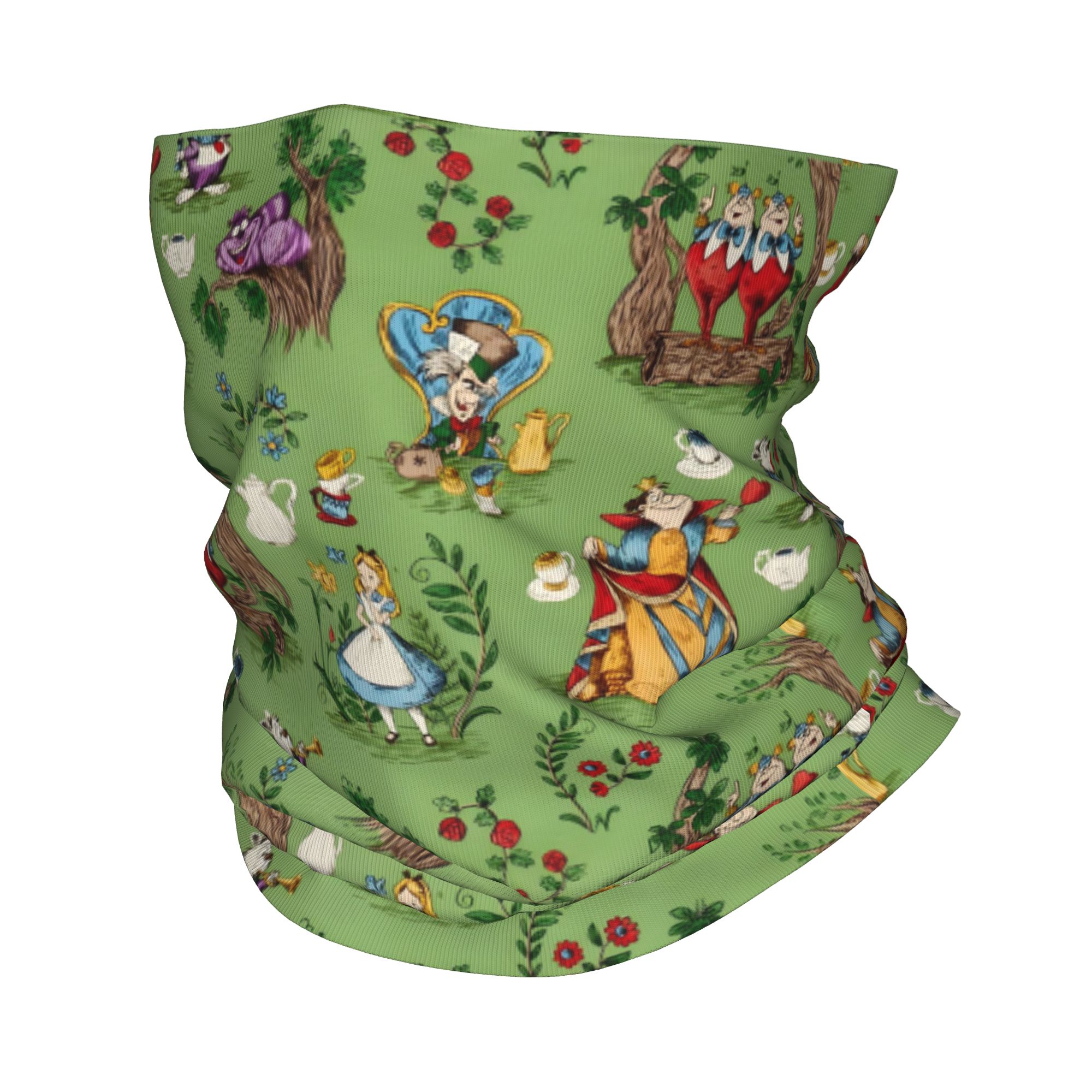 Custom A-Alice in W-Wonderland - Neck Gaiter Face Cover 리뷰 및 가격