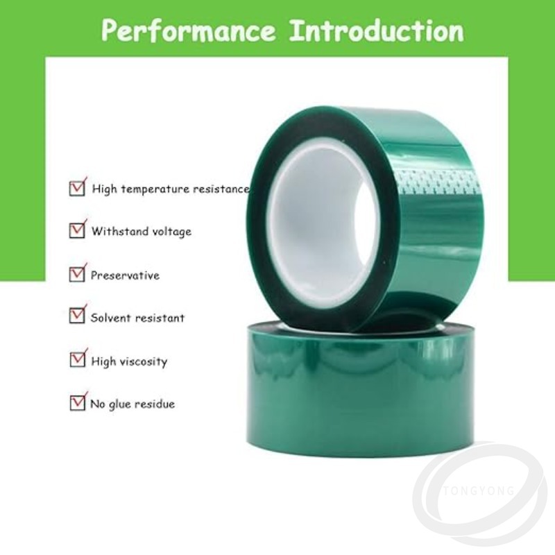 Green Polyester Resin Tape for - Silicone Mask Bracket 리뷰 및 가격