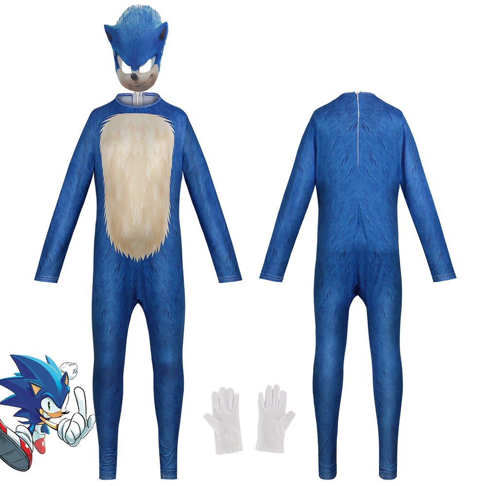 Anime Game Sonic Blue Red Blac - Black Face Mask Pack 리뷰 및 가격
