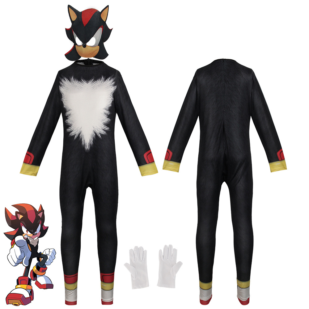 Anime Game Sonic Blue Red Blac - Black Face Mask Pack 리뷰 및 가격