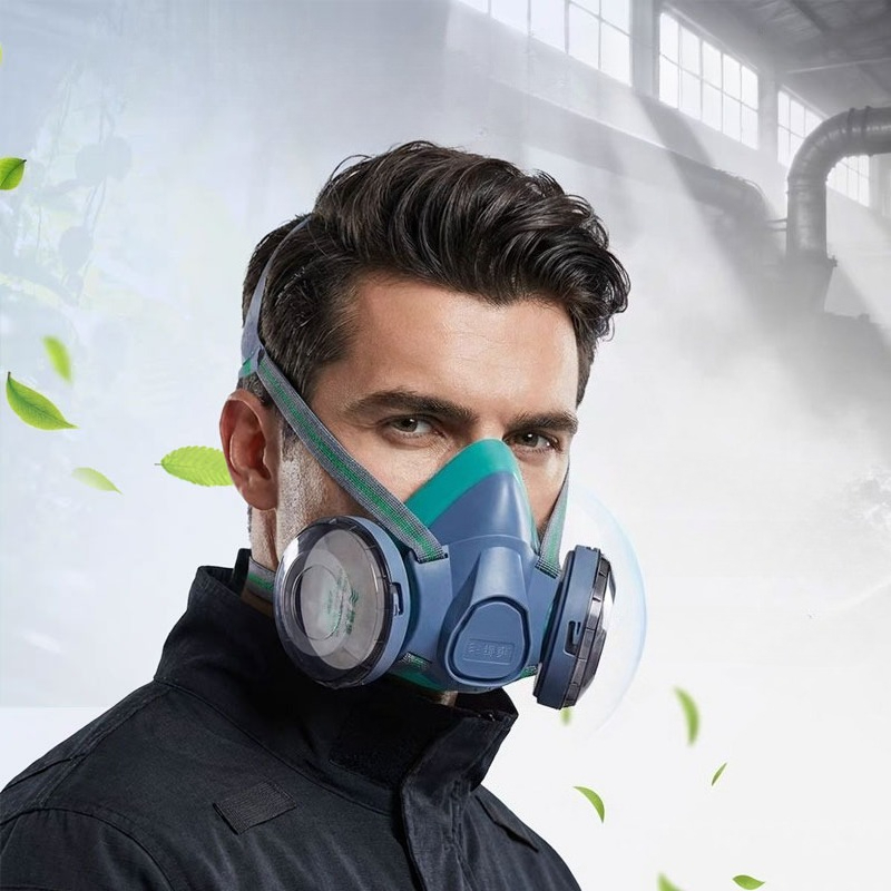 Dual Filter Silicone Half Face - Respirator Half Face 리뷰 및 가격