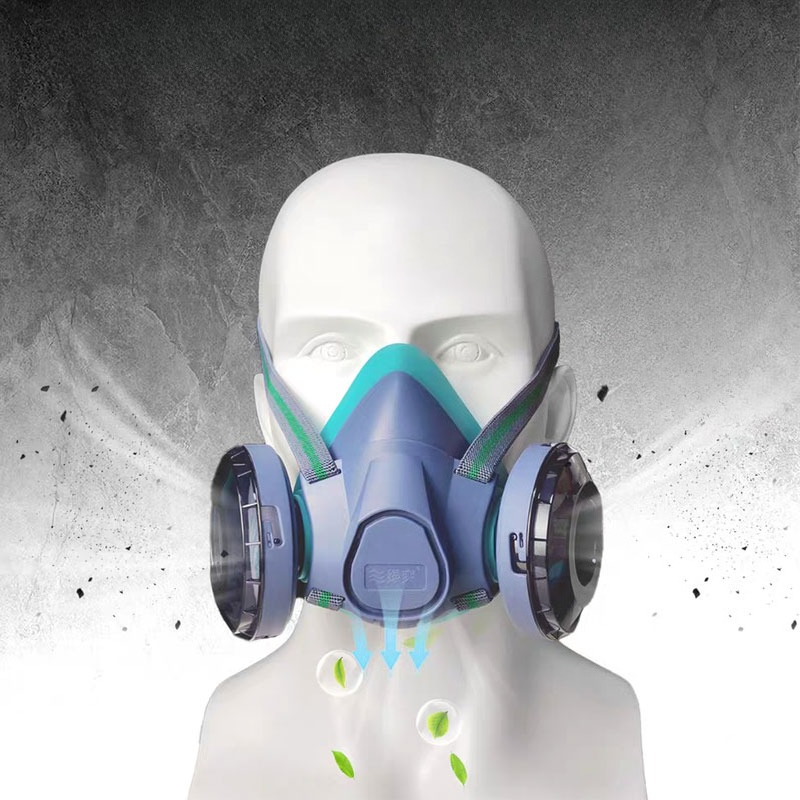 Dual Filter Silicone Half Face - Respirator Half Face 리뷰 및 가격