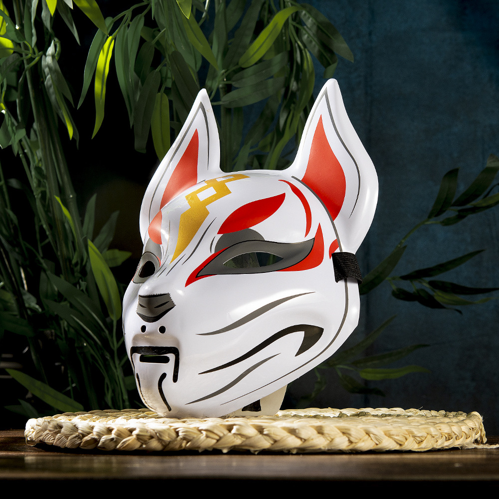 Fox Mask Japanese Cosplay Mask - Respirator Half Face 리뷰 및 가격
