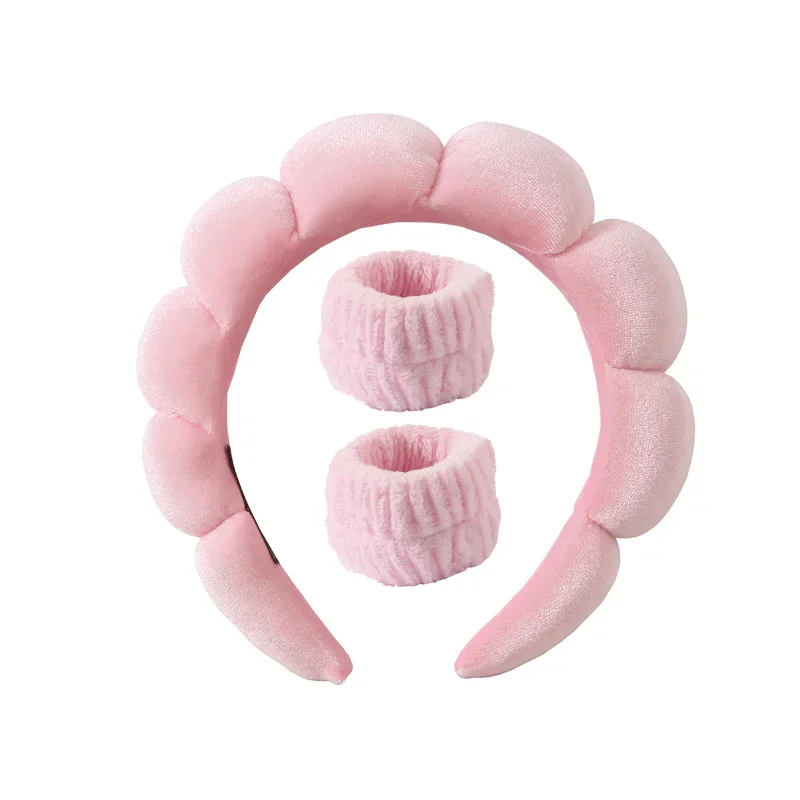 3Pcs/set Makeup Headband Puffy - Kids Face Mask 리뷰 및 가격