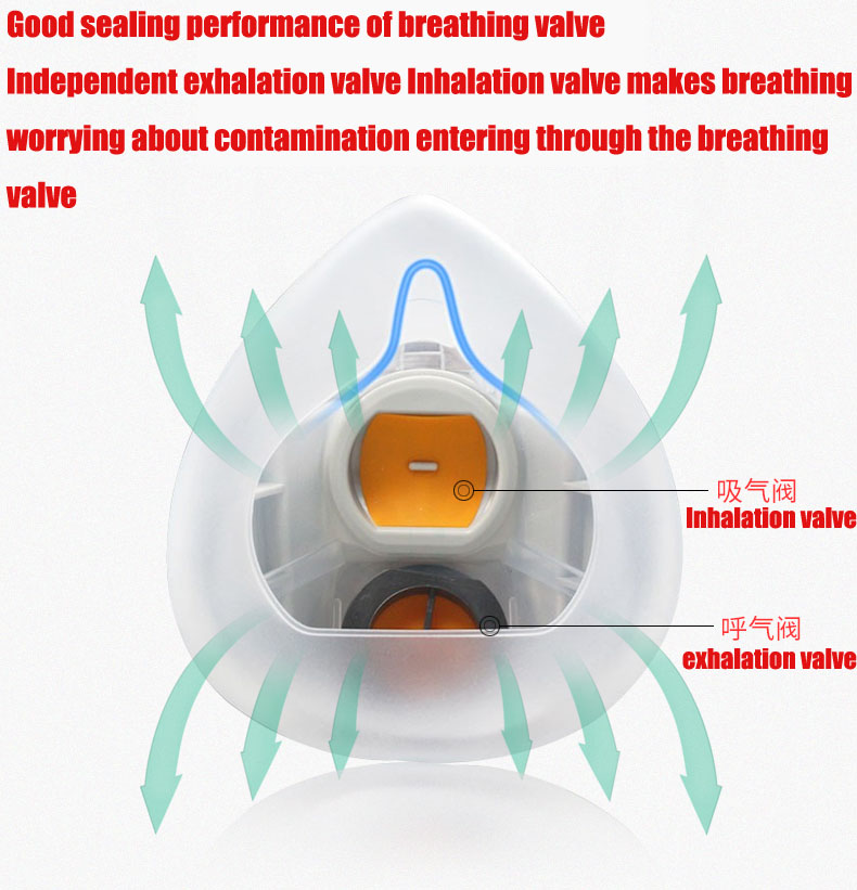 Silicone Dust-proof Gas Mask R - Respirator Half Face 리뷰 및 가격