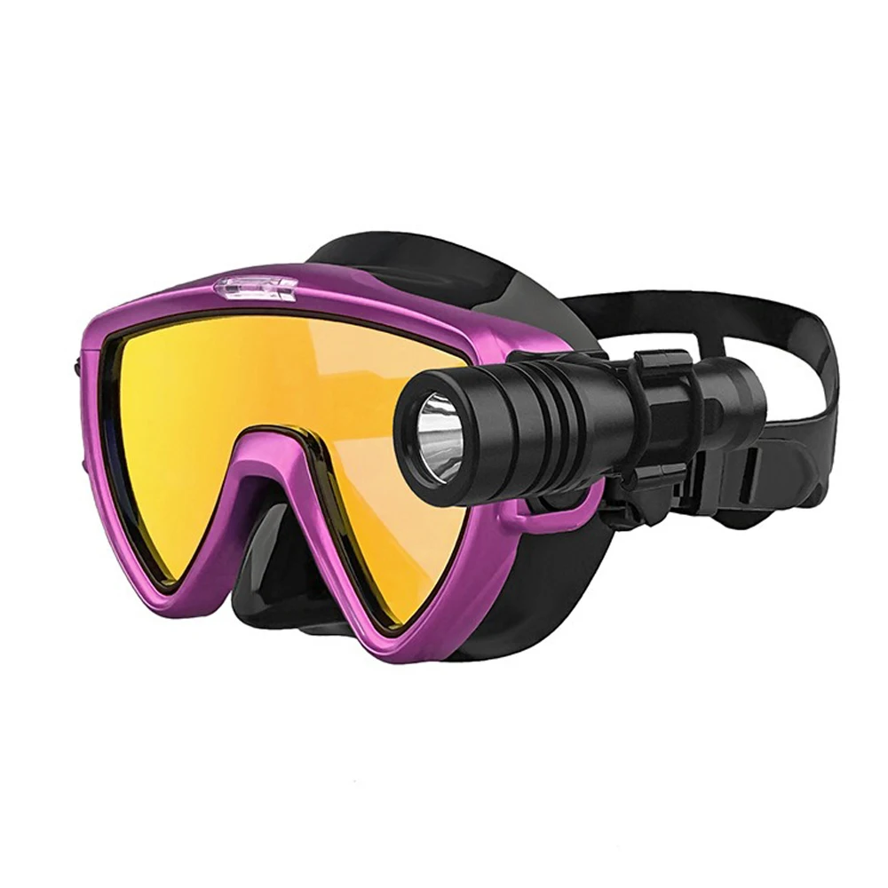 Scuba Diving Mask with flashli - Silicone Mask Bracket 리뷰 및 가격