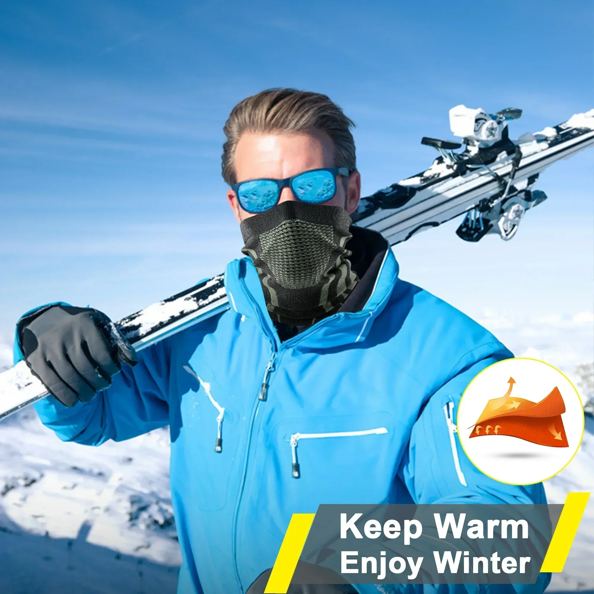 Winter Ring Tube Soft Bandana  - Sports Mask Breathable 리뷰 및 가격