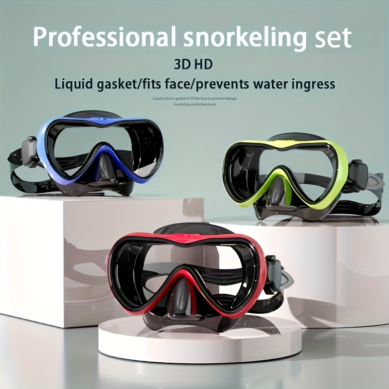 Adult Snorkel Mask, HD Tempere - Silicone Mask Bracket 리뷰 및 가격